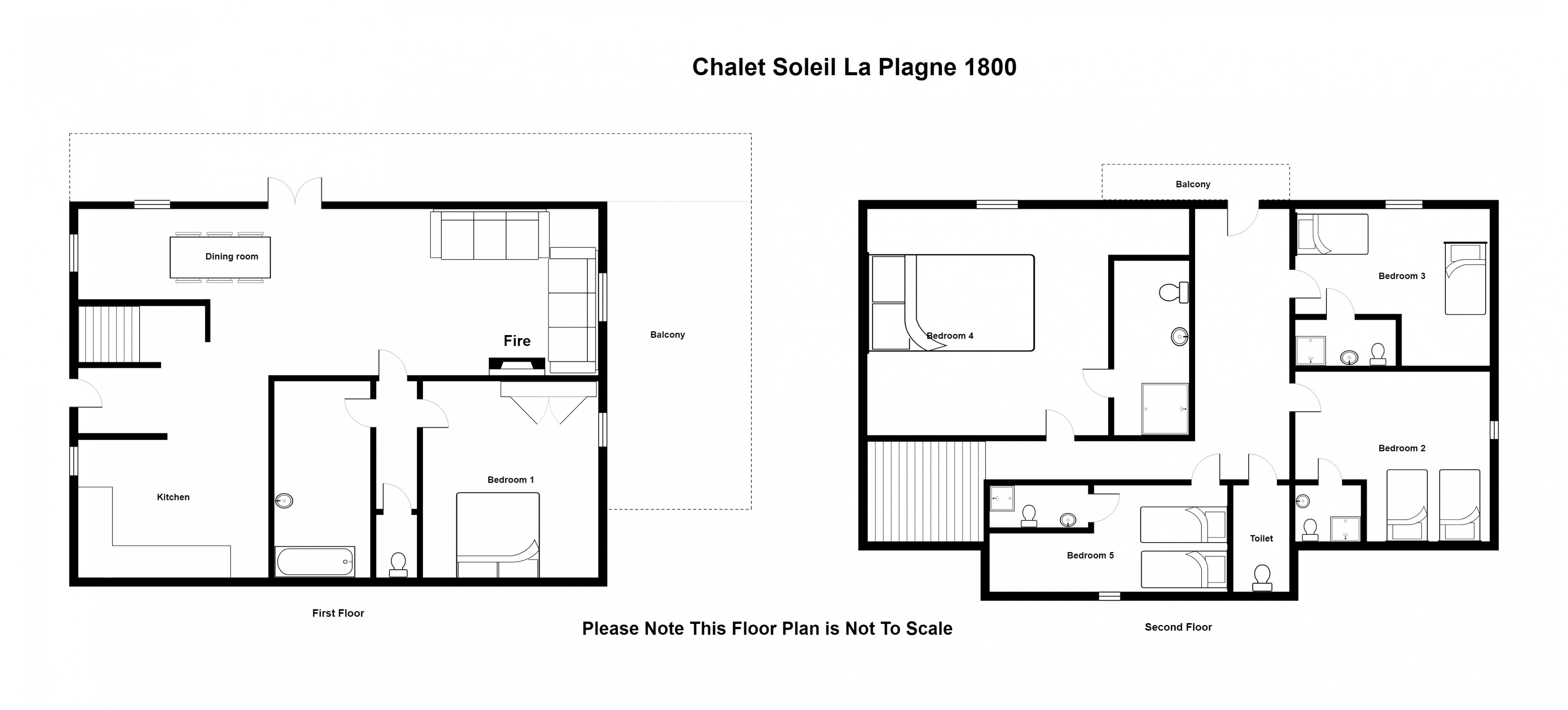 Chalet Soleil a catered ski chalet in La Plagne